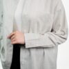 لینن راه راه کرمی