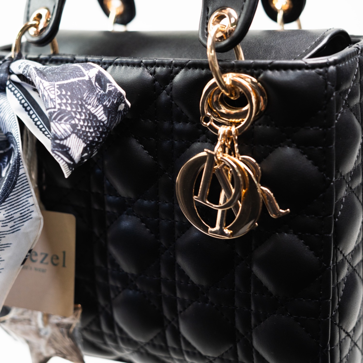 dior bozorg meshki 2 کیف دیور مشکی