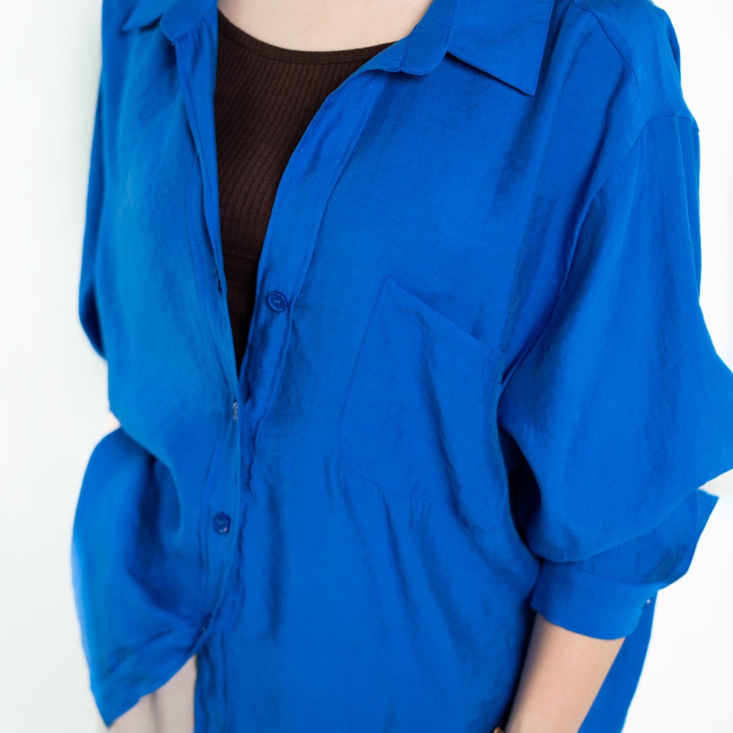 pery blue 2 شومیز آبی Perry